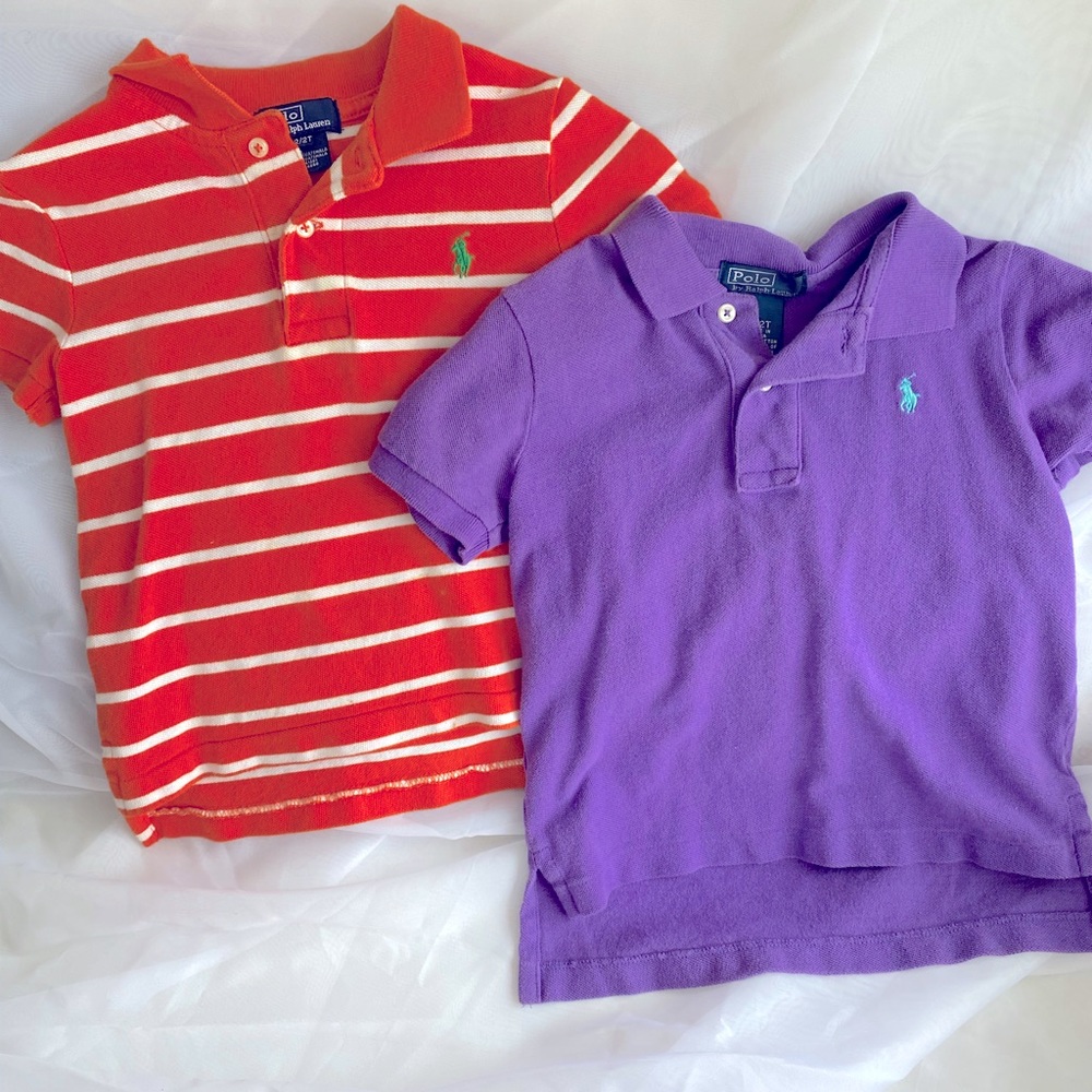 2-RALPH LAUREN POLOS